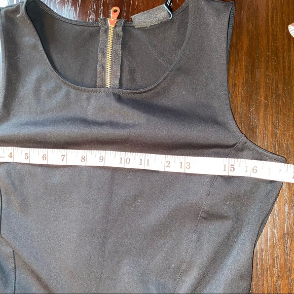 Cynthia Rowley Black Dress Large - Picture 6 of 7